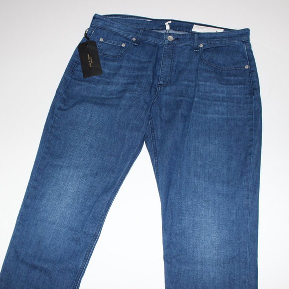 RAG & BONE DRE LOW RISE SLIM BOYFRIEND JEANS - Picture 2 of 6